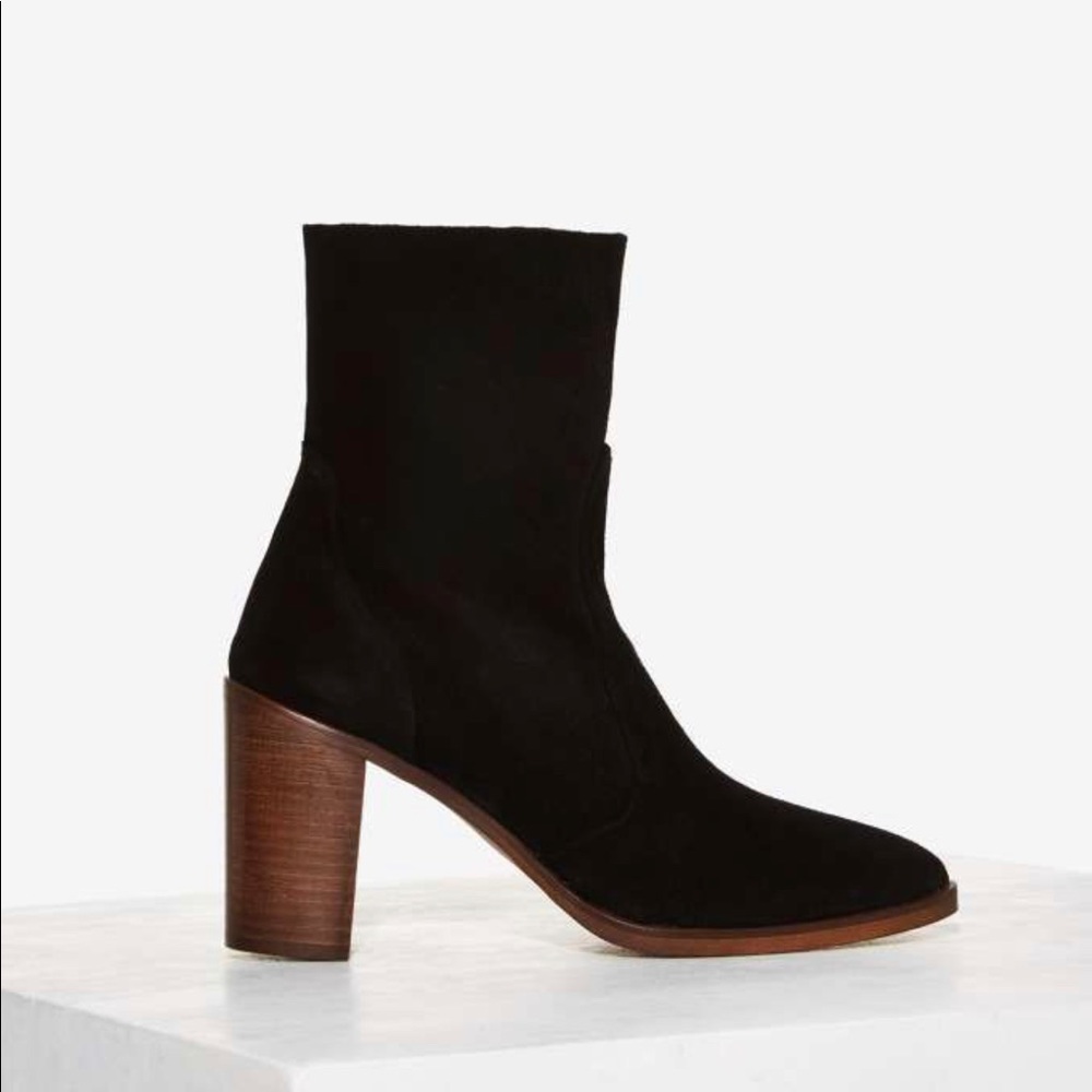 Crosswalk suede bootie